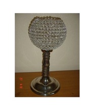 Crystal bead candle holders, for Weddings