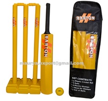 Business logo plastic cricket set