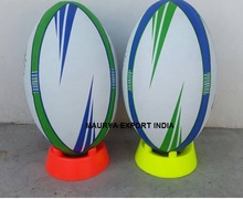 Rugby ball replica custom branding