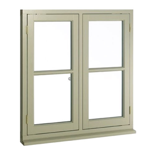 Square Polished UPVC Casement Window, Open Style : Swing