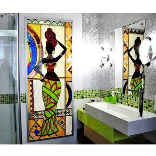 Bathroom Fancy Glass, Feature : Elevated Durability, fine Finish, Precise Design, Reliable