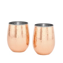 HHO Metal Barrel Copper Water Tumbler