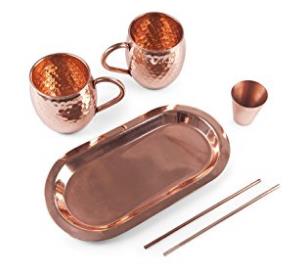 copper mugs