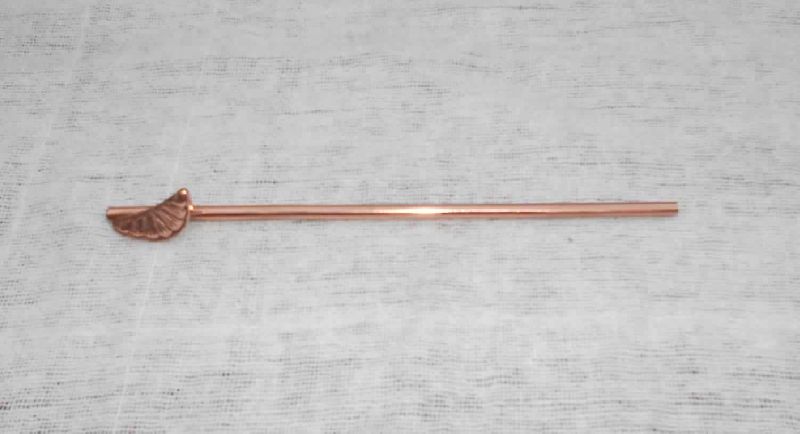 COPPER STRAW CUM STIRRER