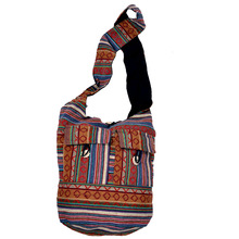 Cotton Fabric ethnic hand embroidered Bags, for Corporate Gifts, Promotional Gifts, Beach