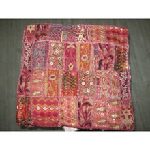 Patchwork Poufs Ottomans Floor Cushions