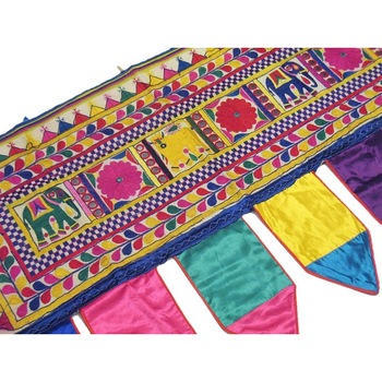 Sari Patchwork Embroidered Handmade Textile Craft Fabrics