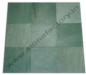 Honed Green Limestone, Color : Black