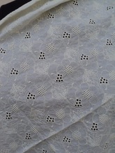 cotton embroidered eyelet fabrics