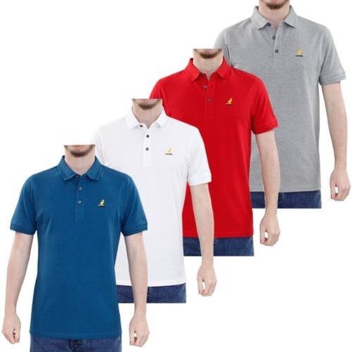 Cotton Mens Plain Collar T-Shirts, Occasion : Casual Wear, Party Wear