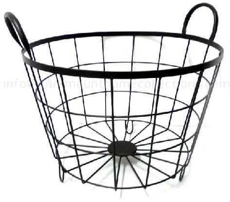 Iron Mesh Laundry Basket, for multipurpose, Feature : Eco-Friendly
