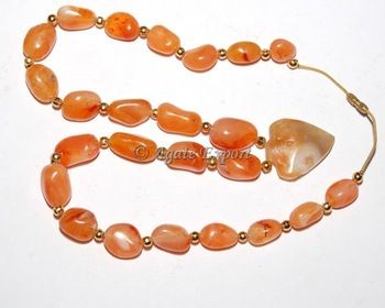 Red Carnelian Necklace