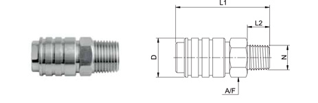 Series CP79 Quick Connect Coupling