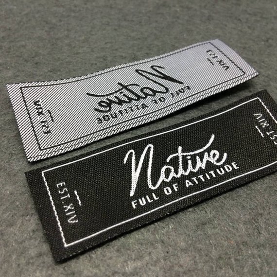 Embroidered Woven Label