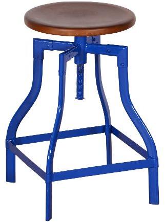 Iron blue stool bar, Size : Multisizes