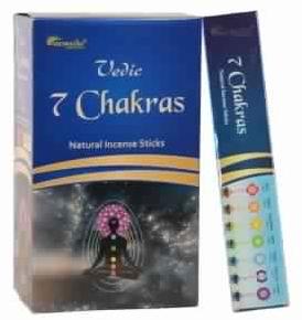 Aromatika 7 Chakra Incense Sticks