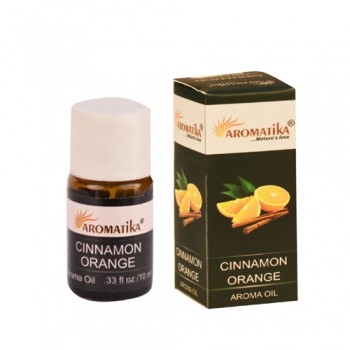 Aromatika Cinnamon Orange Aroma Oil, Color :  