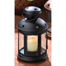 Black Colonial Candle Holder