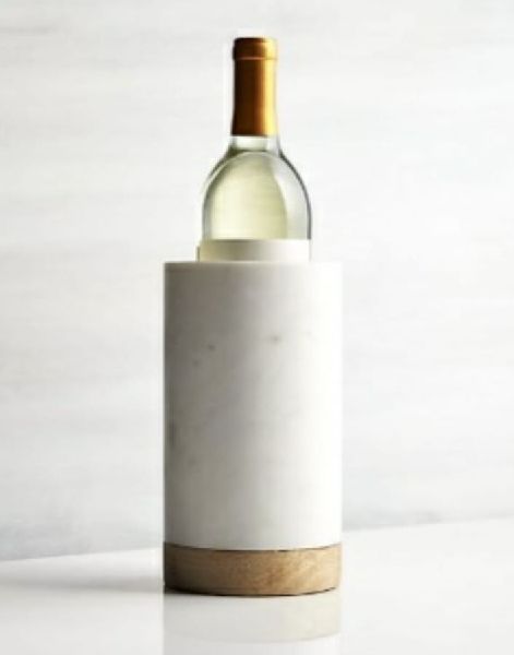 0-10Kg Marble Wine Cooler, Color : White, brown