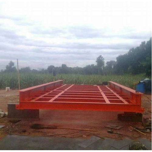 MS Red Truck Weighing Scale, Weighing Capacity : 1000 Ton