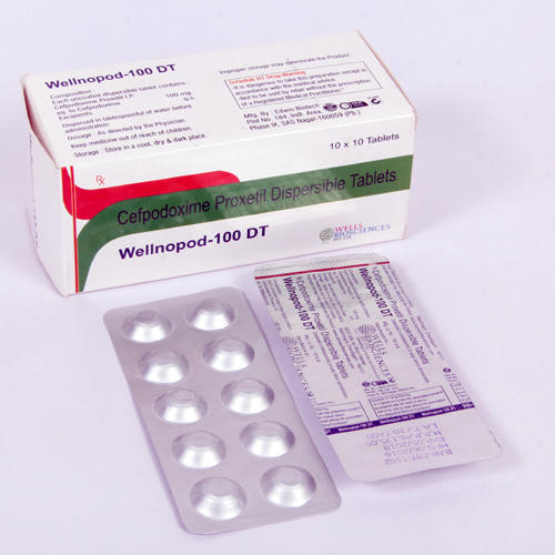 100mg Cefpodoxime DT Tablets