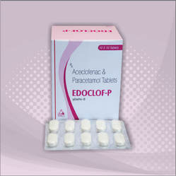 Edoclof P Tablets, Packaging Size : 10X10