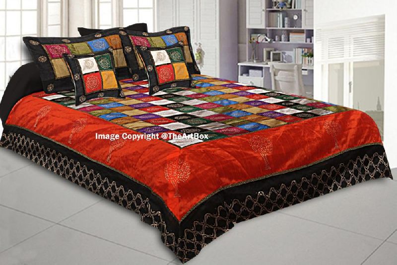 Silk Bed Cover