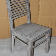 Vintage and Industrial Modern design solid wooden Dining Chair