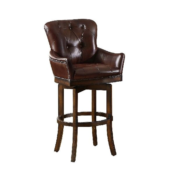 Vintage style Leather Bar Chair
