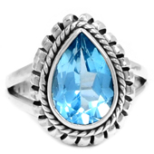 Sterling Silver Blue Topaz Jewellery