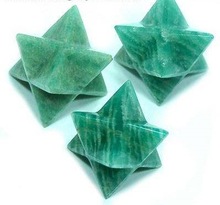 Amazonite Merkaba Stars