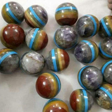 Chakra Bonded Gemstone Spheres, Feature : World Wide