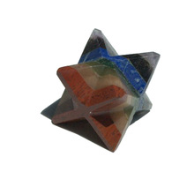 Gemstone Chakra Bonded Merkaba stars, Style : Religious