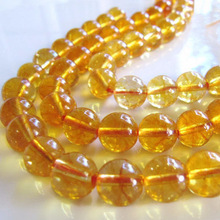 Citrine beads strands, Size : 6MM/8MM/10MM/12MM.