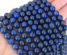 Lapis beads strands, Size : 6mm/8mm/10mm/12mm