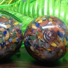 Www sohaagate.com Gemstone Mix Crystal Orgonite Balls