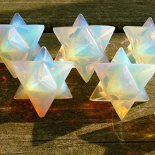 Opal Merkaba Stars