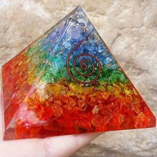 SOHA AGATE Gemstone Orgone Pyramid, Size : 70-75 MM