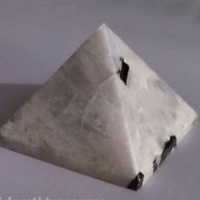 Gemstone Rainbow Moonstone Pyramids, for Spiritual, Style : Religious