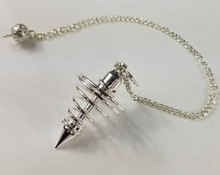 Www sohaagate.com Gemstone Silver Coil Metal Pendulums