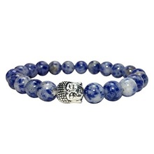 Sodalite Buddha Bracelet