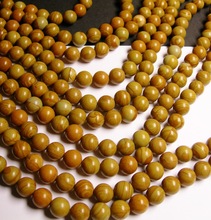 Wood jasper beads strands, Size : 6MM/8MM/10MM/12MM.