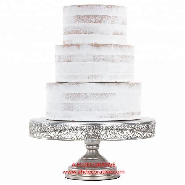 A.H. Decorative Metal Cake Stand, Feature : Stocked