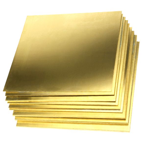 Square or Rectangle Brass Plate, Size : 4