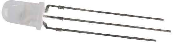 Double Color DIP 5mm Round With Flange