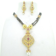 Mangalsutra with tops, Color : Picture