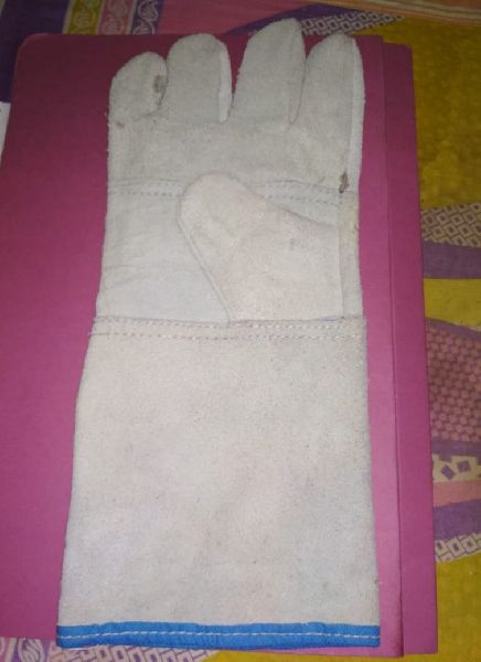 White Leather Gloves