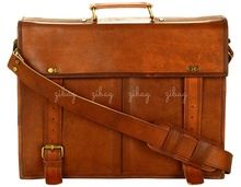 Genuine Leather Satchel Bag