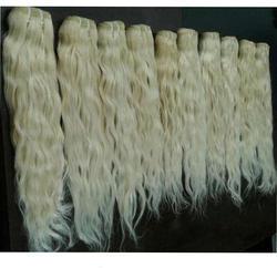 Blonde Hair Extension, for Parlour, Personal, Style : Curly