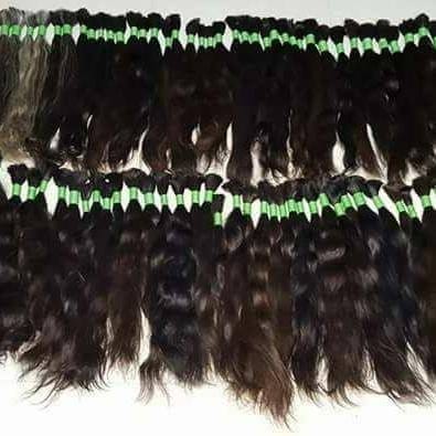 Human Hair Extension, for Parlour, Personal, Style : Curly